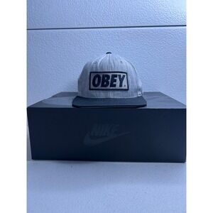 OBEY Grey Snapback Adjustable #421